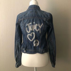 Juicy Couture Peace Love Denim Jacket